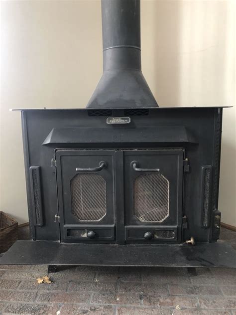 Log Wood Cast Iron Stove, Black. . Used wood burning stoves for sale by owner near illinois